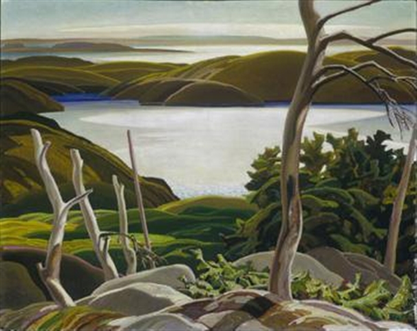 Frood Lake (1939) – Franklin Carmichael Tablo