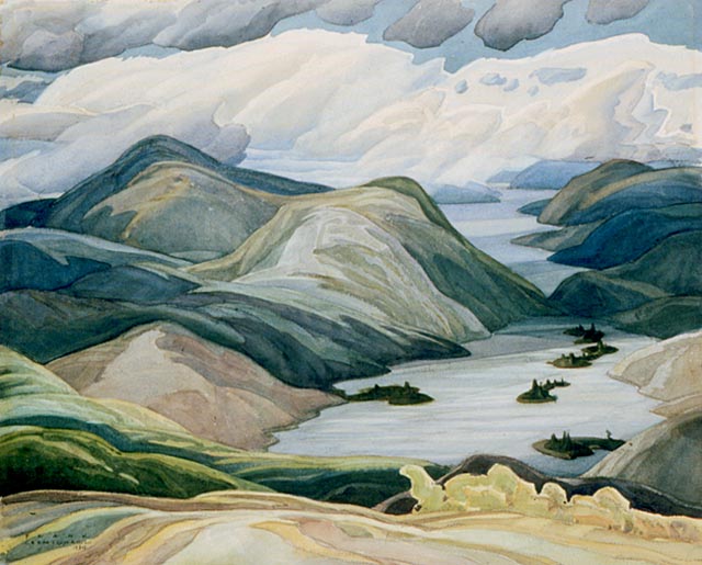 Grace Lake (1934) - Franklin Carmichael Tablo