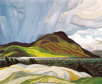 Lake Wabagishik (1928) - Franklin Carmichael Tablo