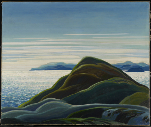 North Shore, Lake Superior (1927) - Franklin Carmichael Tablo