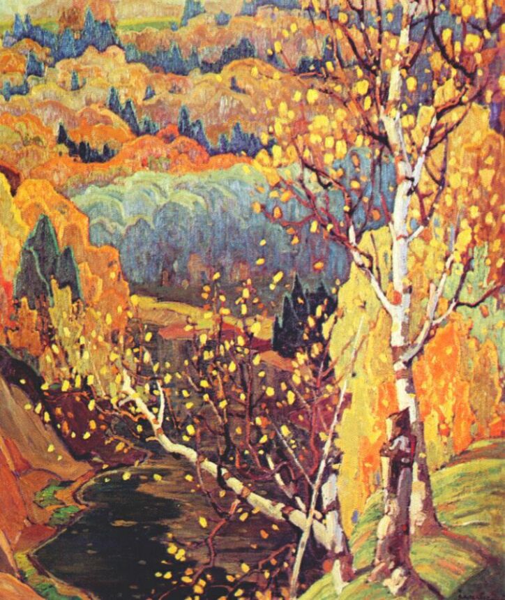 October Gold (1922) - Franklin Carmichael Tablo