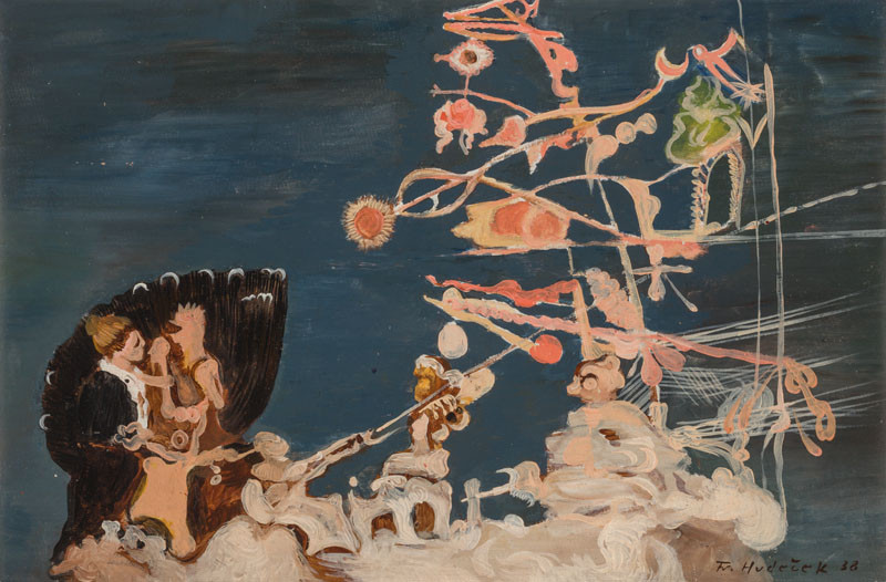 Departure On Kyther (1938) - František Hudeček Tablo