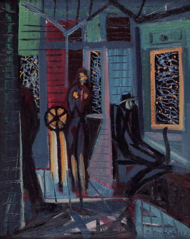 Night In The Train (1944) - František Hudeček Tablo