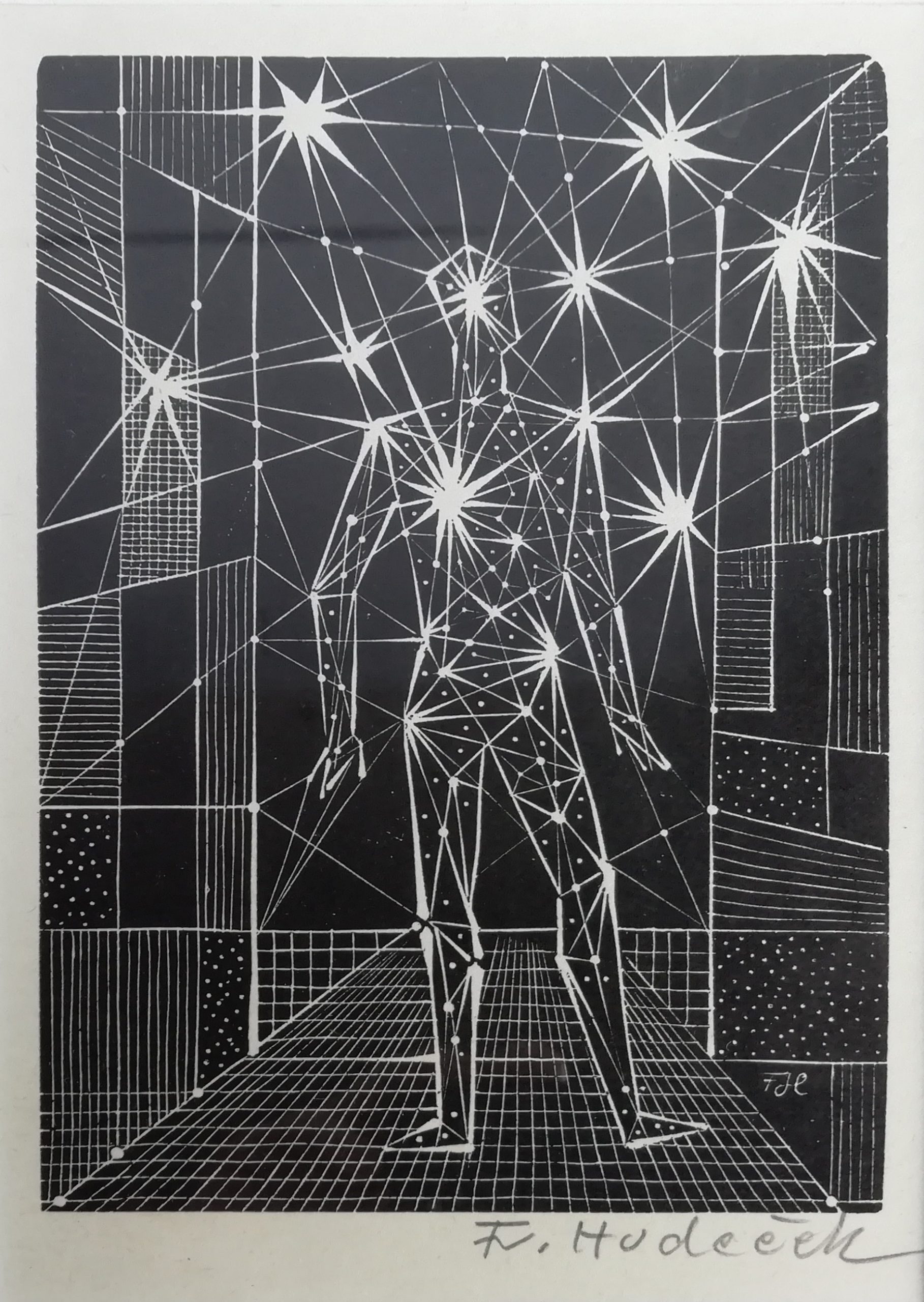 Night Walker - František Hudeček Tablo
