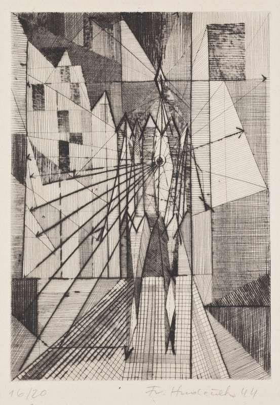 Night Walker (1944) - František Hudeček Tablo