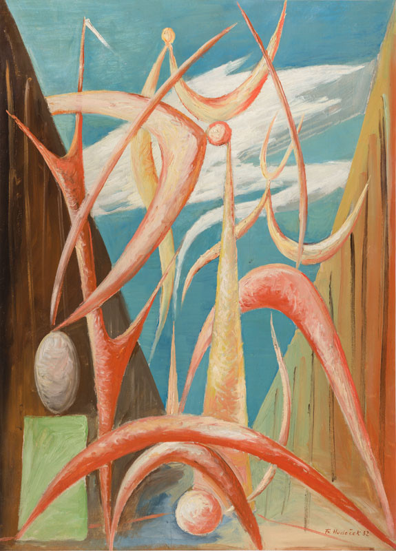 Pharaoh's Dancer (1932) - František Hudeček Tablo