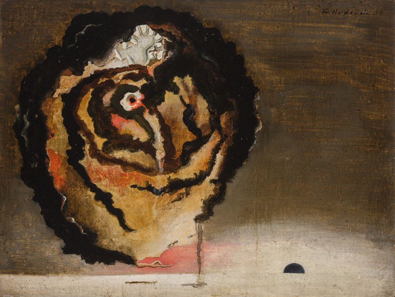 Sleeping Head (1934) - František Hudeček Tablo