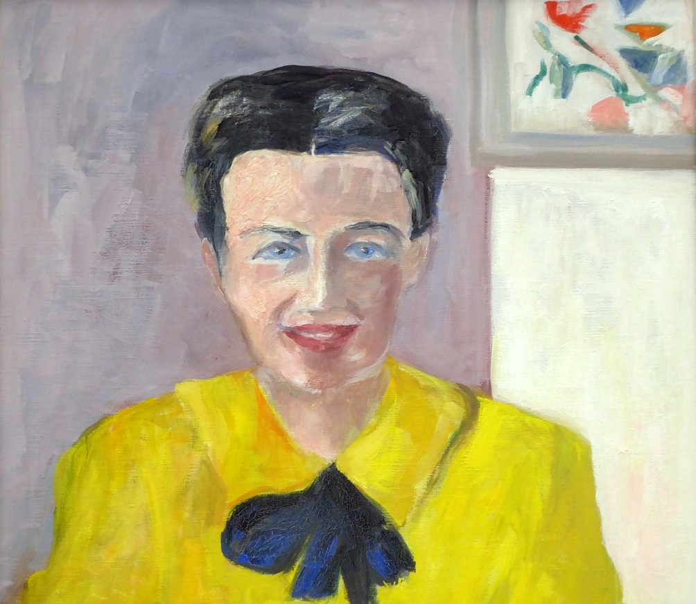 Self Portrait - Hélène de Beauvoir Tablo