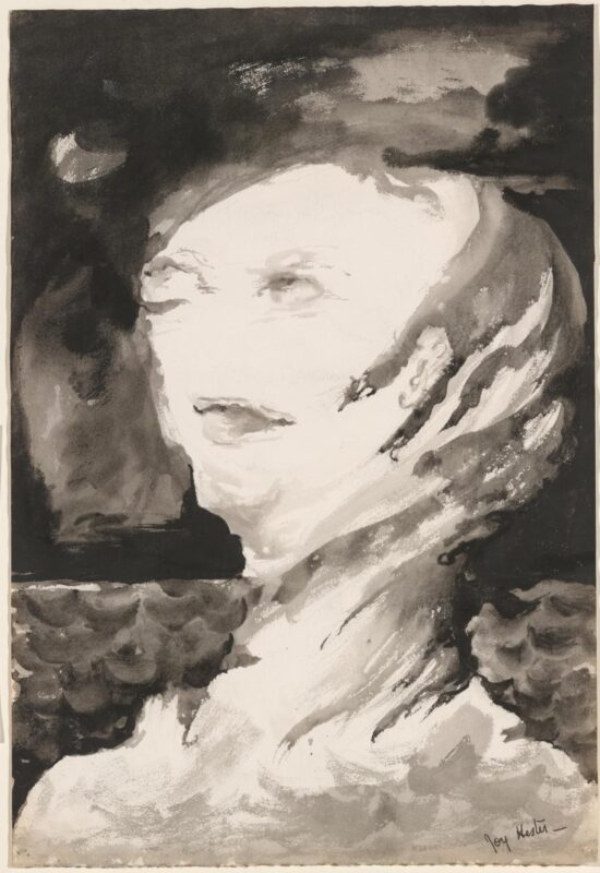 Mujer y el mar (1955) - Joy Hester Tablo