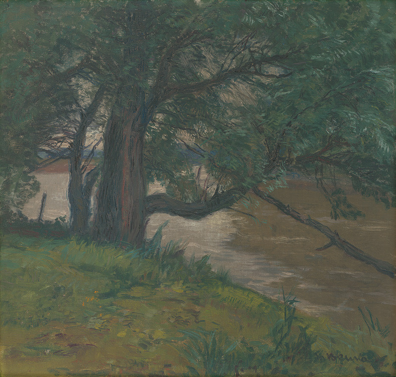 By the River (1915) - Martin Benka Tablo