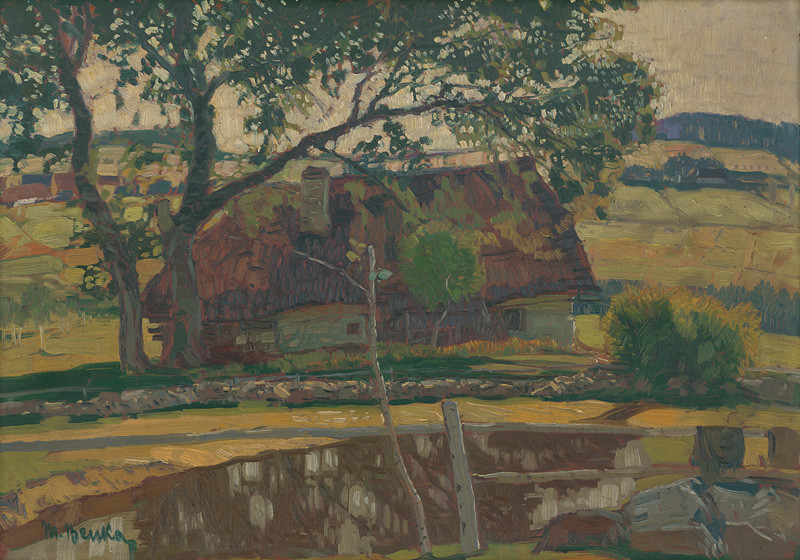 Cottage (1920) - Martin Benka Tablo