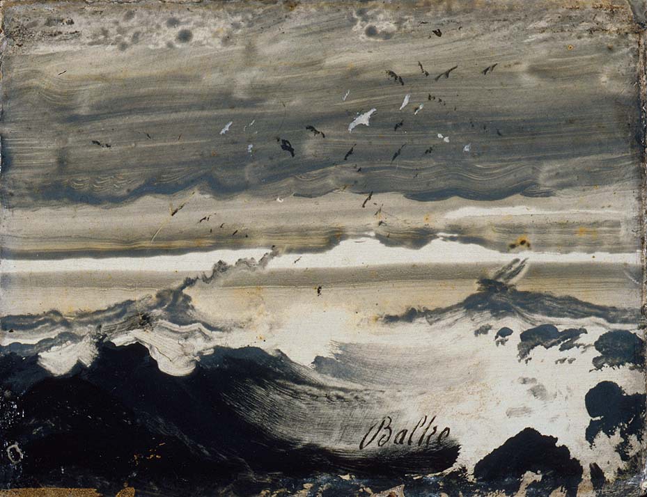 Stormy Sea (1870) - Peder Balke Tablo