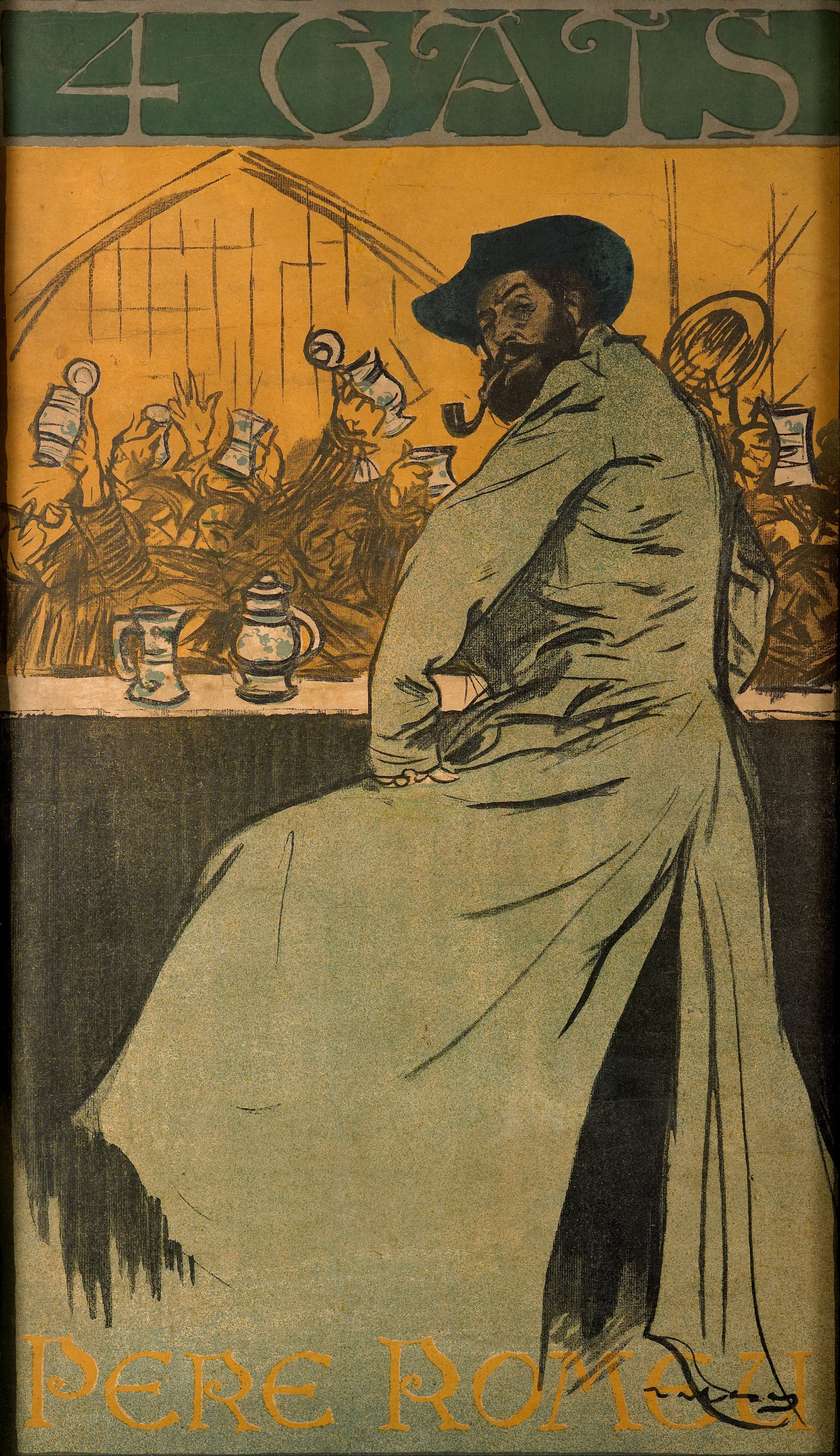 4 Gats - Ramon Casas Tablo