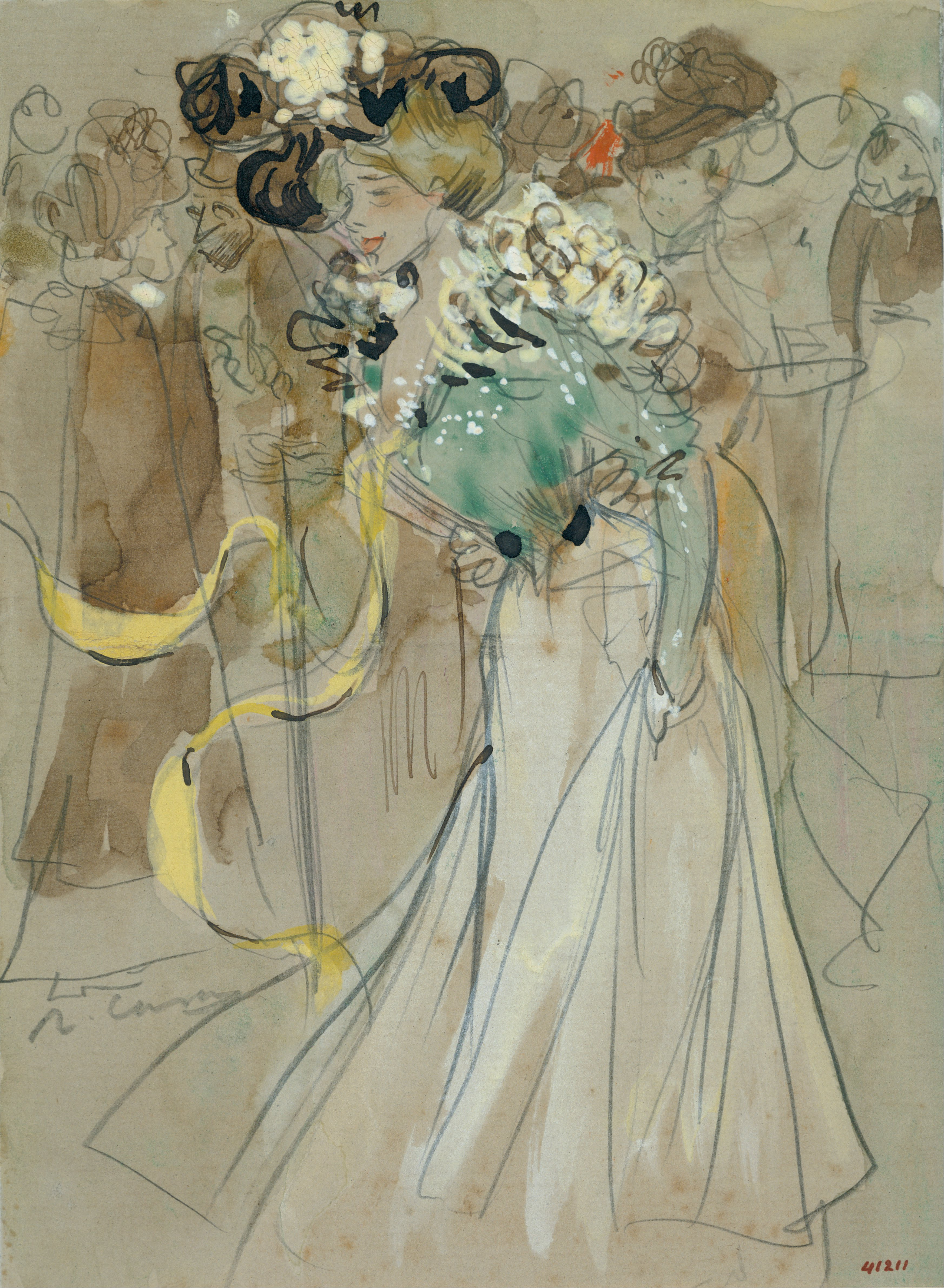 Celebrations in Toulon - Ramon Casas Tablo