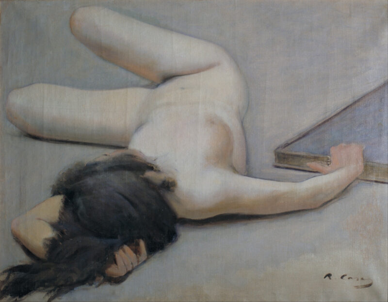 Female Nude - Ramon Casas Tablo