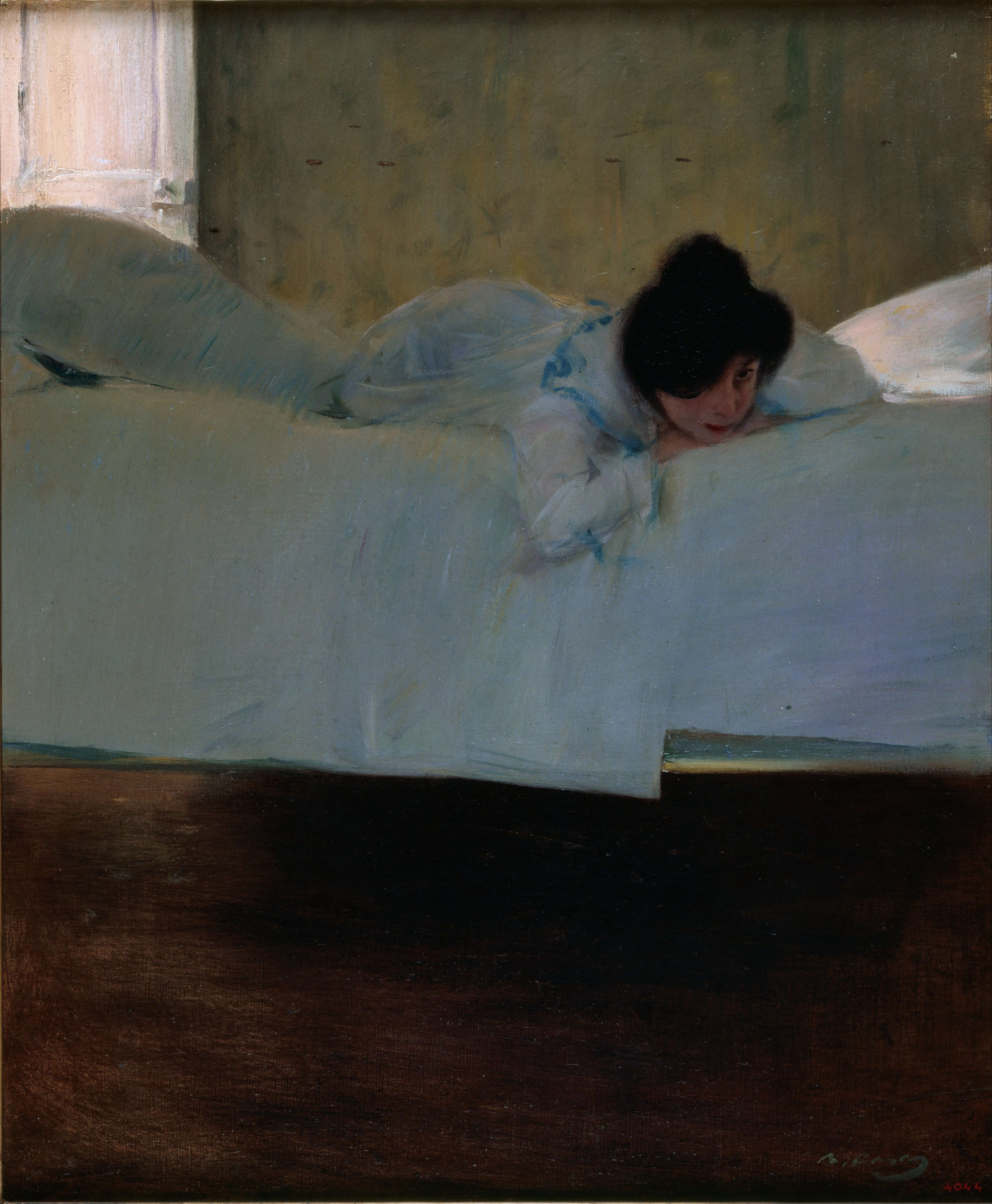 Laziness (1898) – Ramon Casas Tablo