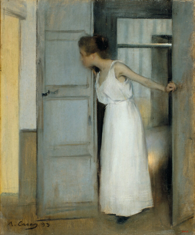Over My Dead Body (1893) - Ramon Casas Tablo