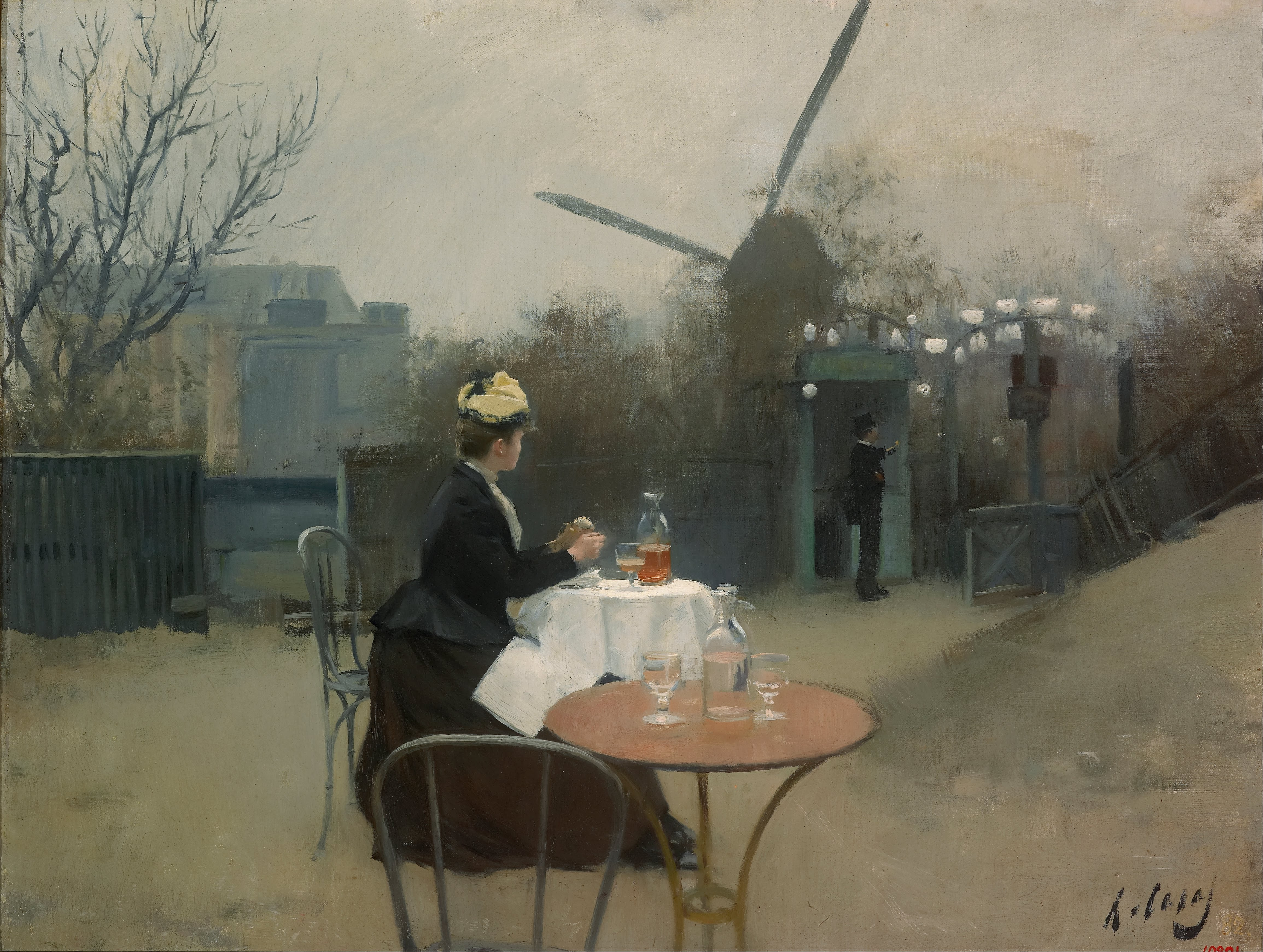 Plein Air (1890) - Ramon Casas Tablo