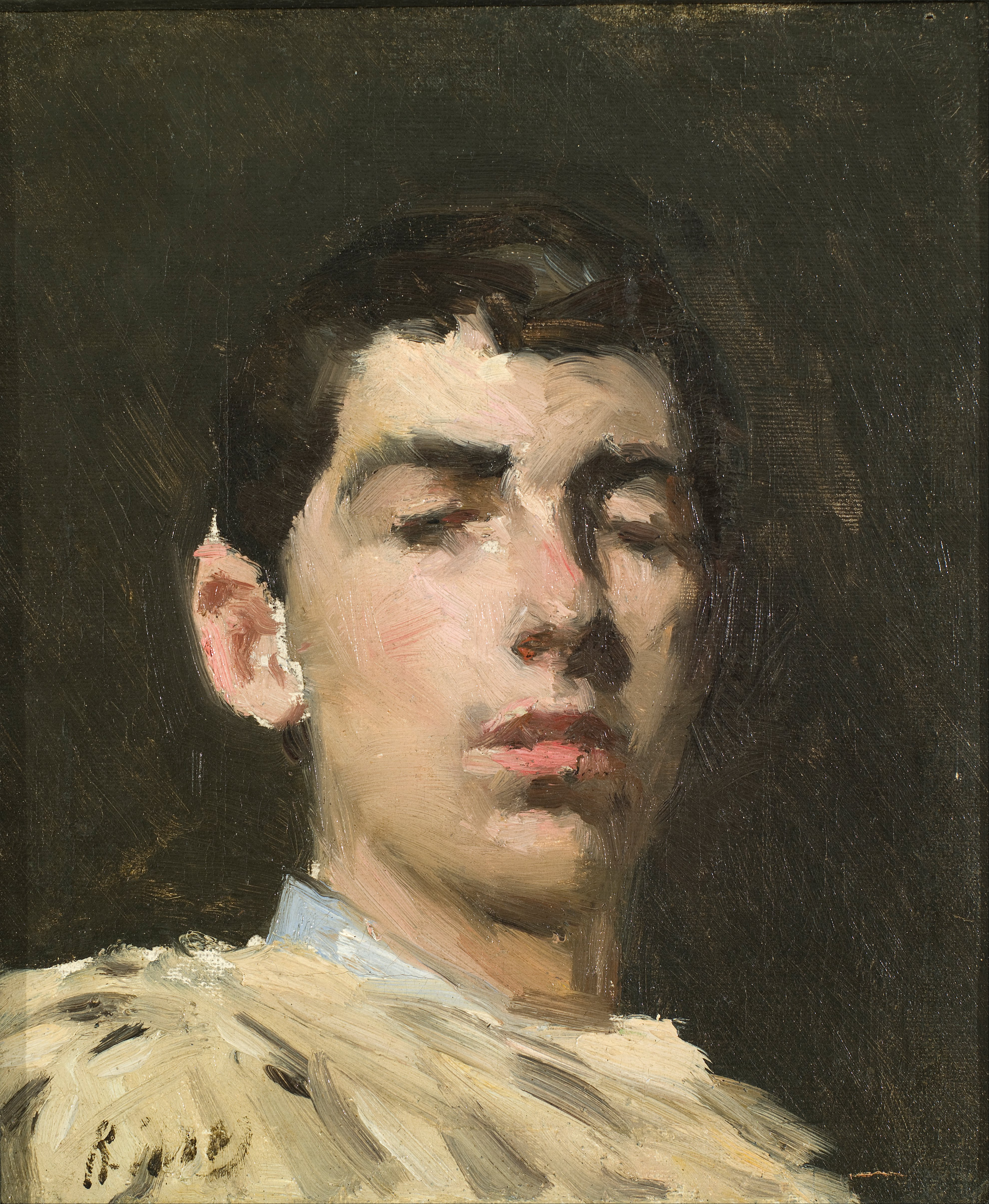 Self portrait - Ramon Casas Tablo