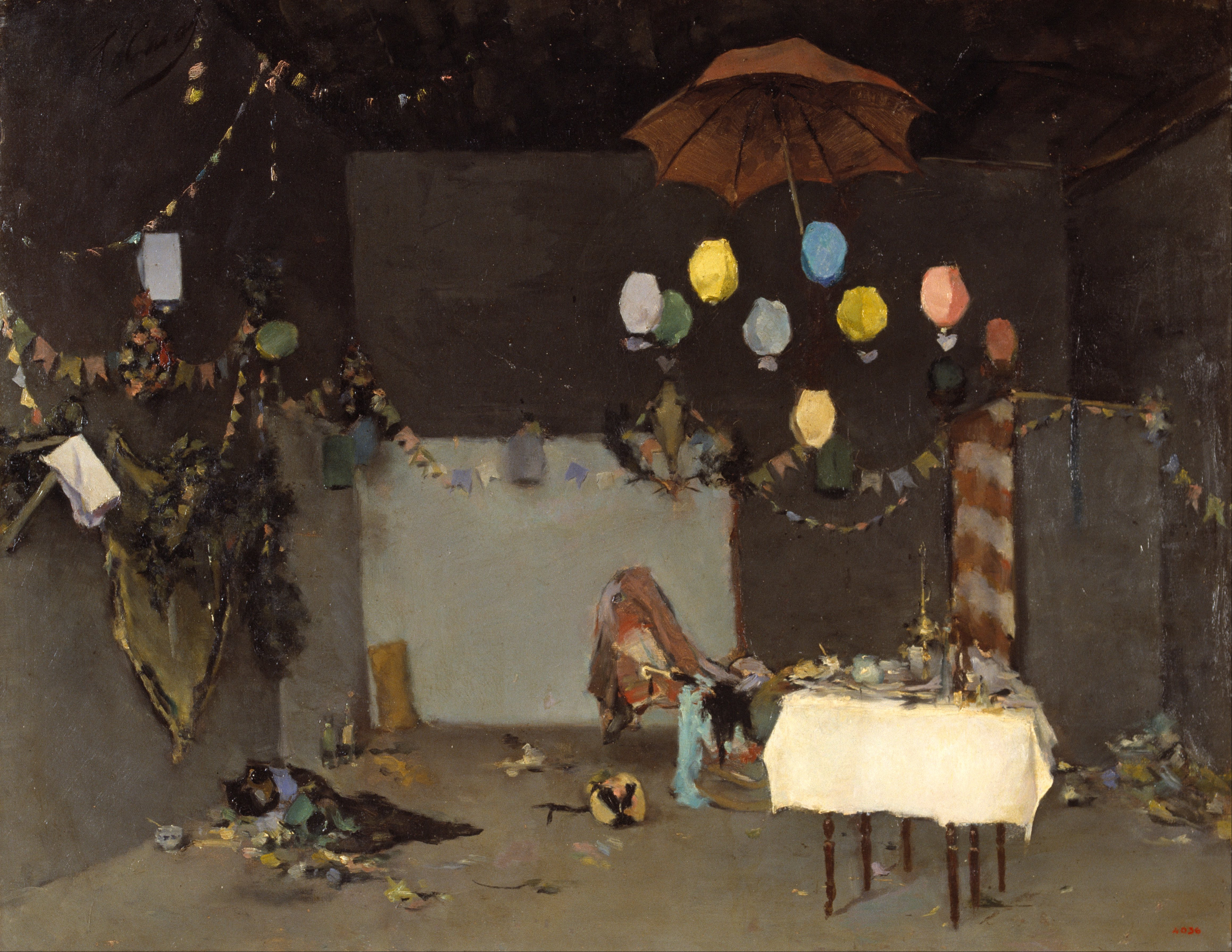 Studio Interior (1883) - Ramon Casas Tablo
