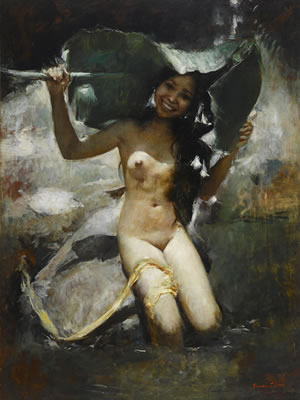 Balinese girl (1939) – Romualdo Locatelli Tablo
