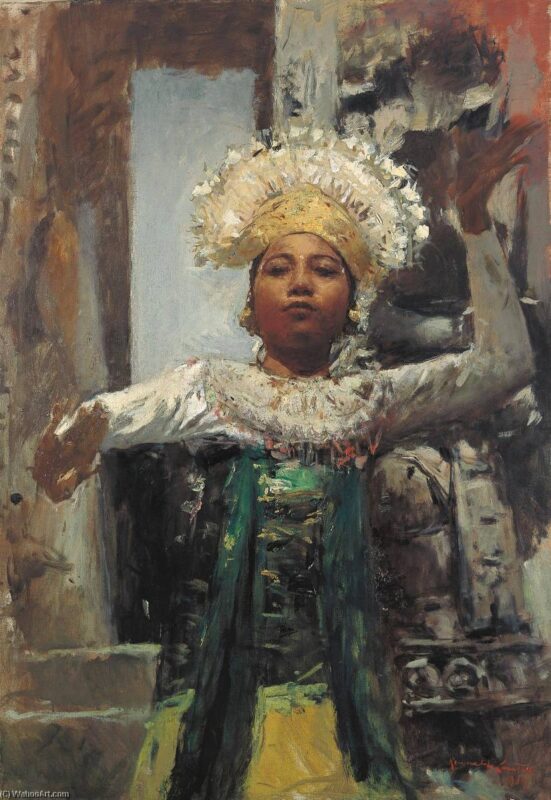 Gambuh dancer (1939) - Romualdo Locatelli Tablo