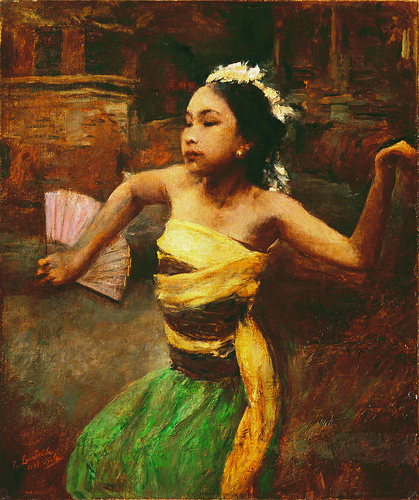 Legong dancer (1939) - Romualdo Locatelli Tablo