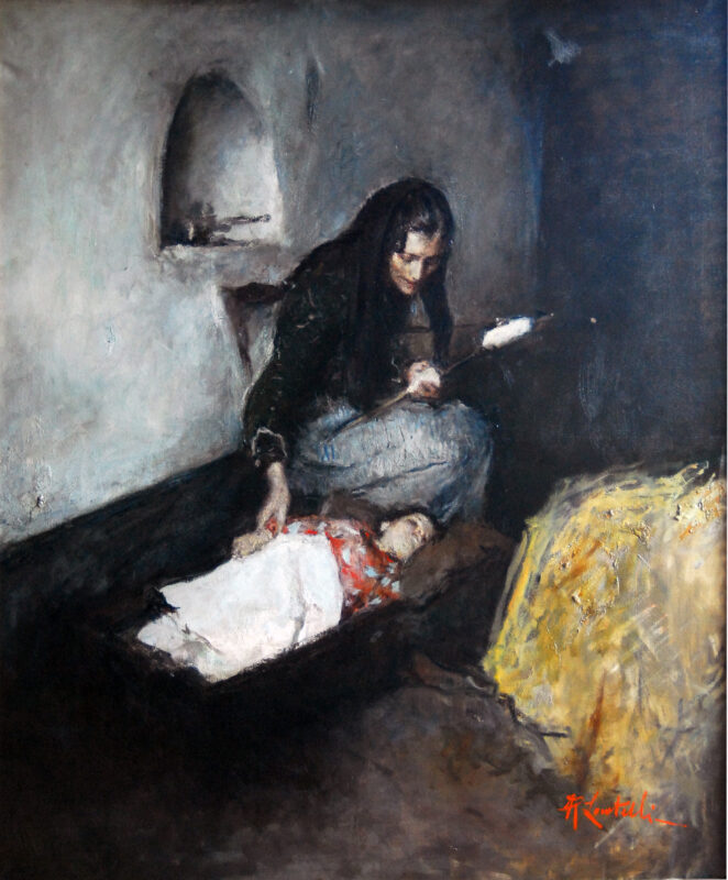Sardinian lullaby (1933) - Romualdo Locatelli Tablo