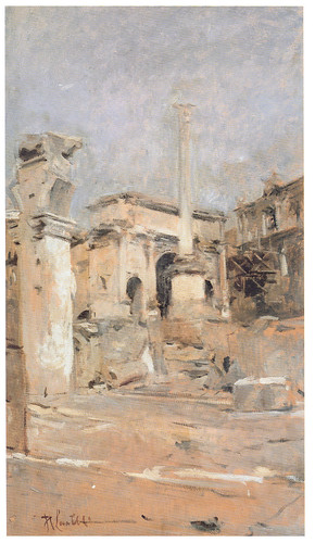 Vestiges of the Forum (1929) - Romualdo Locatelli Tablo