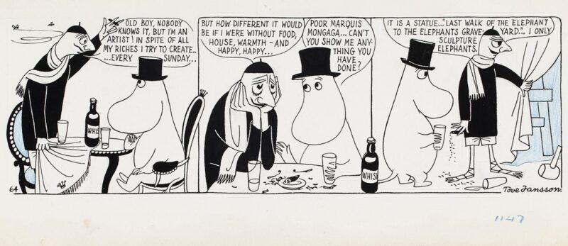 Moomin on the Riviera (1955) - Tove Jansson Tablo