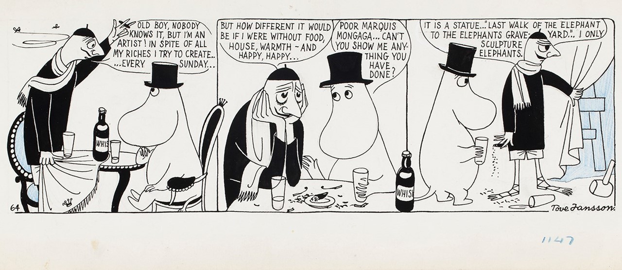 Moomin on the Riviera (1955) - Tove Jansson Tablo