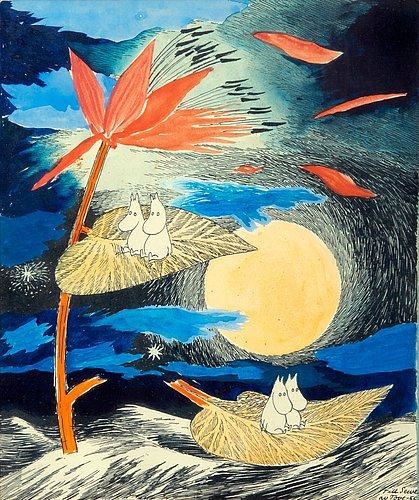Travelling Moomins - Tove Jansson Tablo