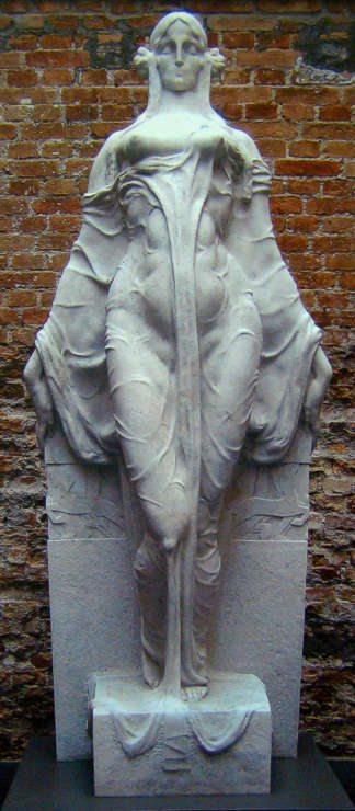 Poetisa Francisca Julia - Victor Brecheret Tablo