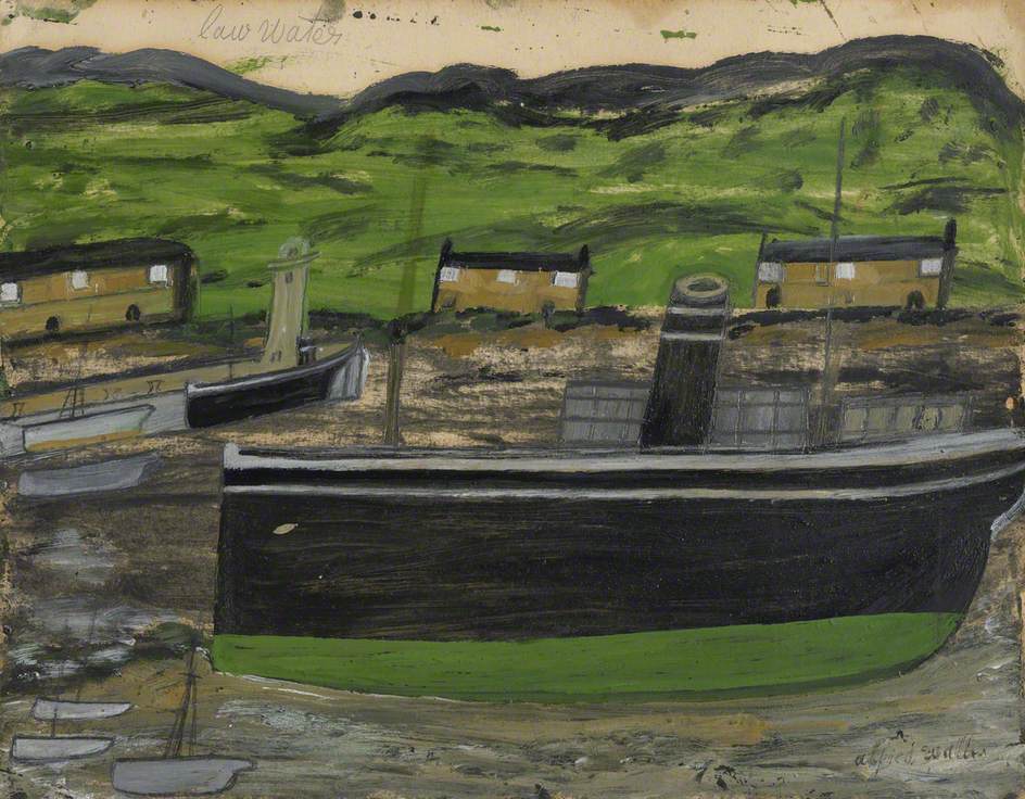 Low Water - Alfred Wallis Tablo