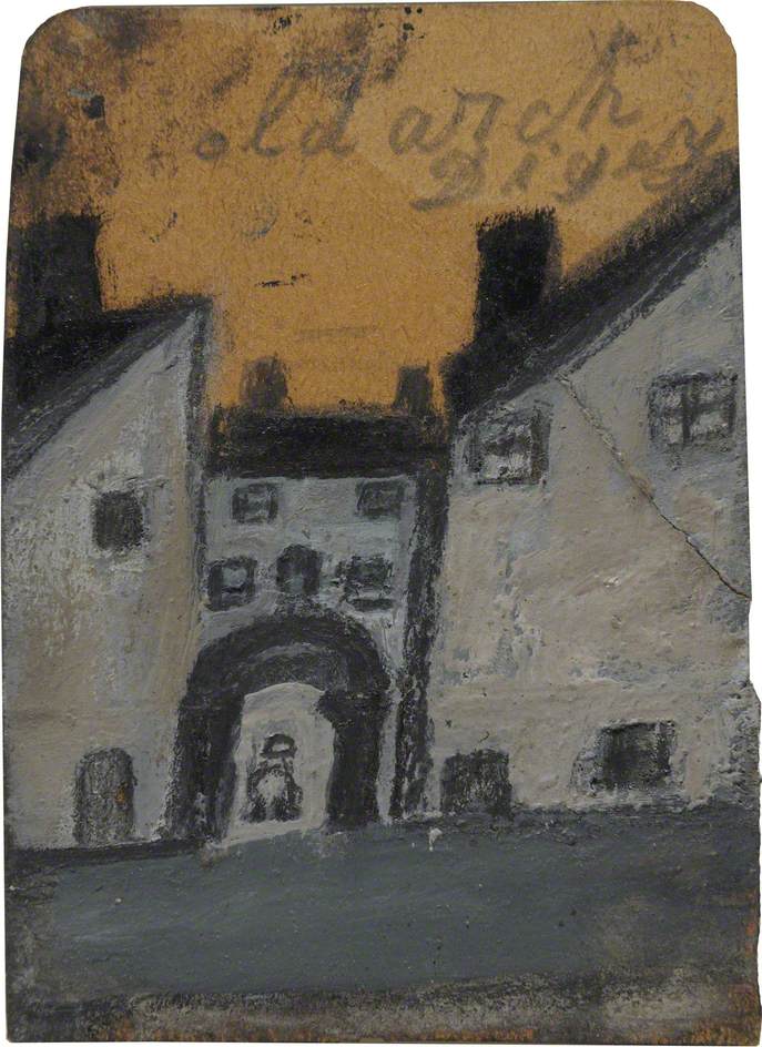 Old Arch Digey, St Ives – Alfred Wallis Tablo