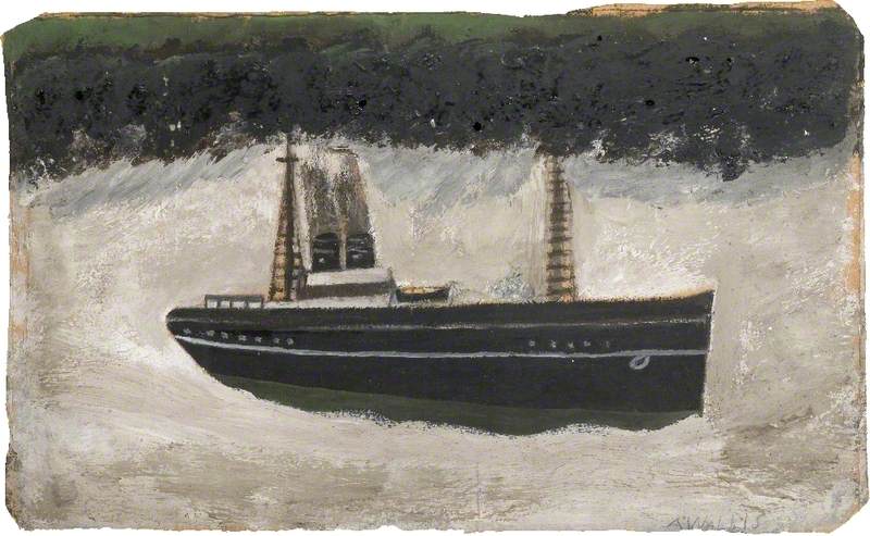 Ship – Alfred Wallis Tablo