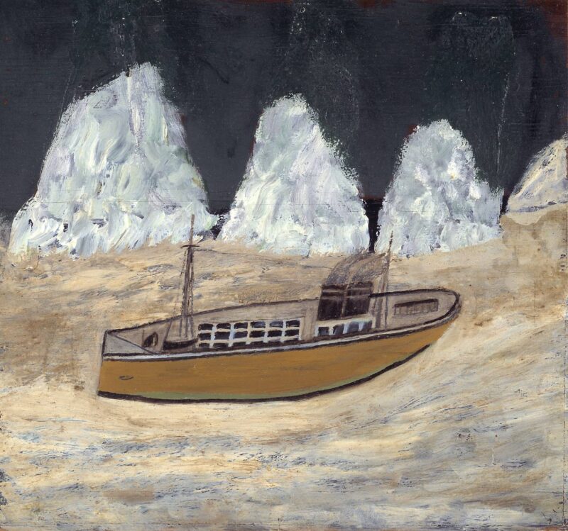 Voyage to Labrador (1936) – Alfred Wallis Tablo