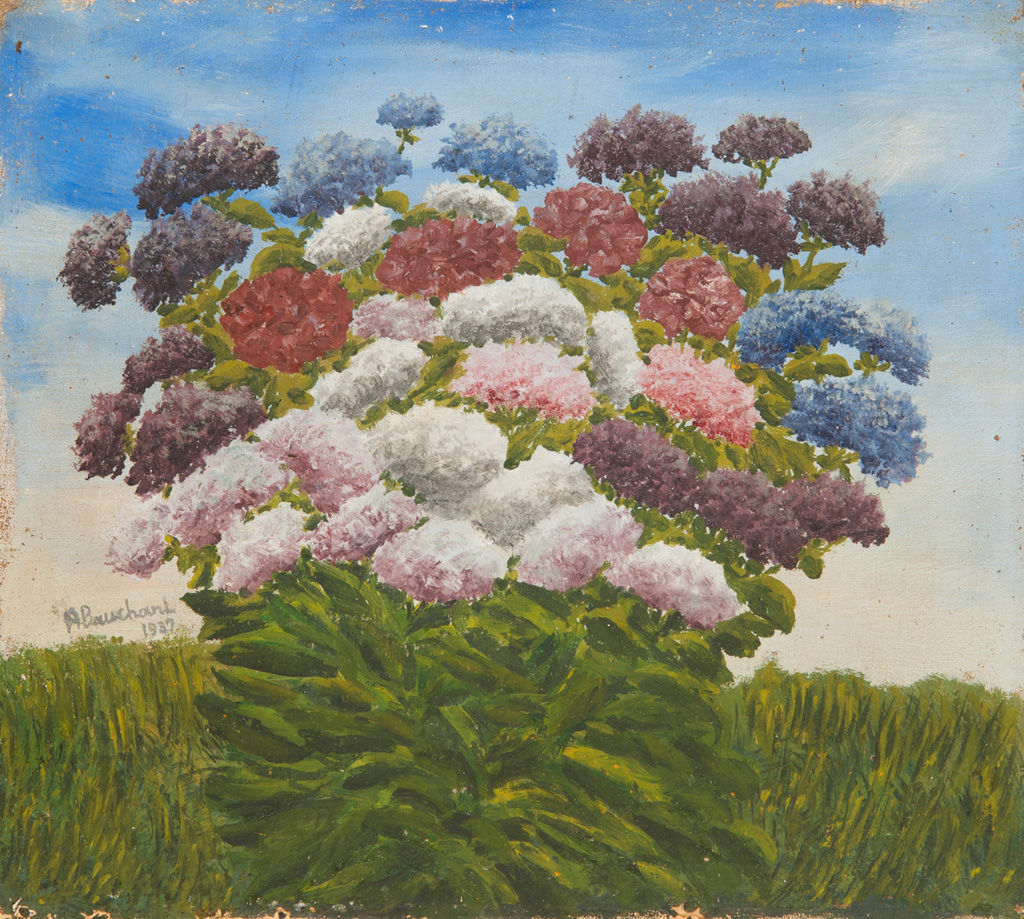 Bouquet de fleurs (1937) - André Bauchant Tablo