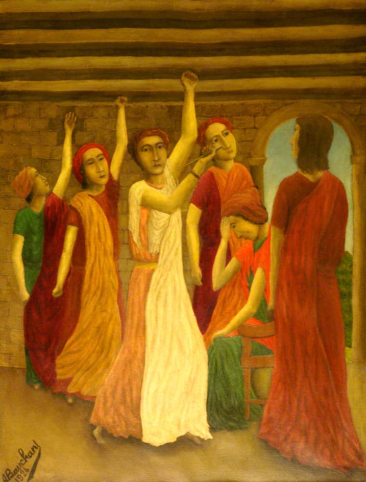 Lucretia (1924) – André Bauchant Tablo