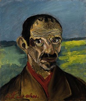 Self Portrait - Antonio Ligabue Tablo