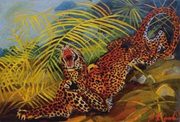 The roar - Antonio Ligabue Tablo