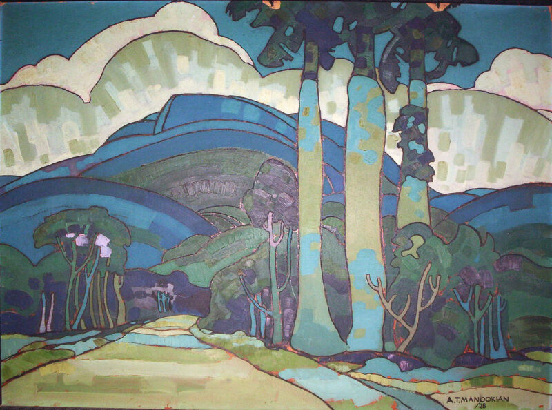 Hawaiian Landscape (1928) - Arman Manookian Tablo