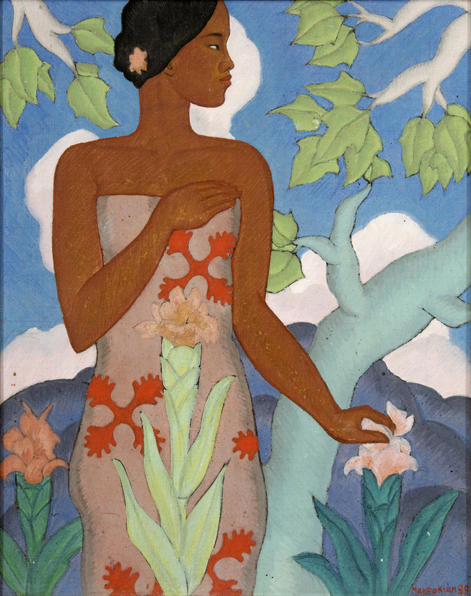Hawaiian Woman (1929) – Arman Manookian Tablo