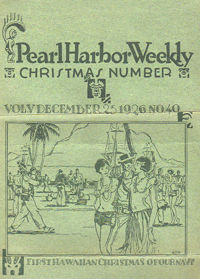 Manookian's cover for 'Pearl Harbor Weekly', December (1926-1926) - Arman Manookian Tablo