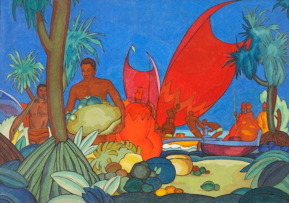 Red Sails (1928) - Arman Manookian Tablo
