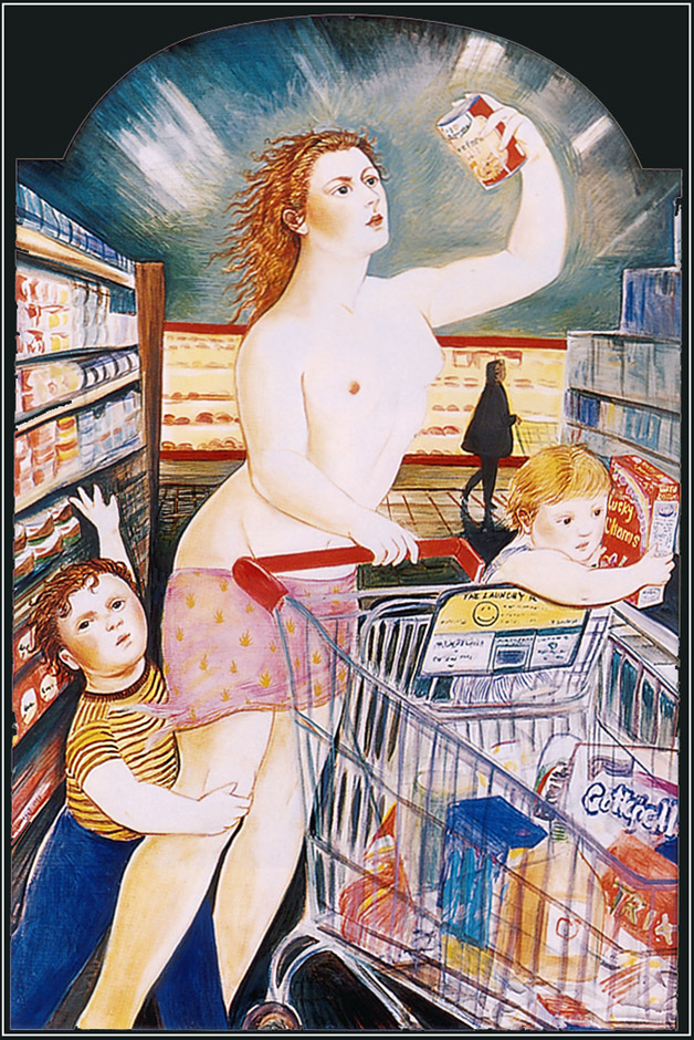 Beefaroni Or Battle In The Aisles – Edith Vonnegut Tablo