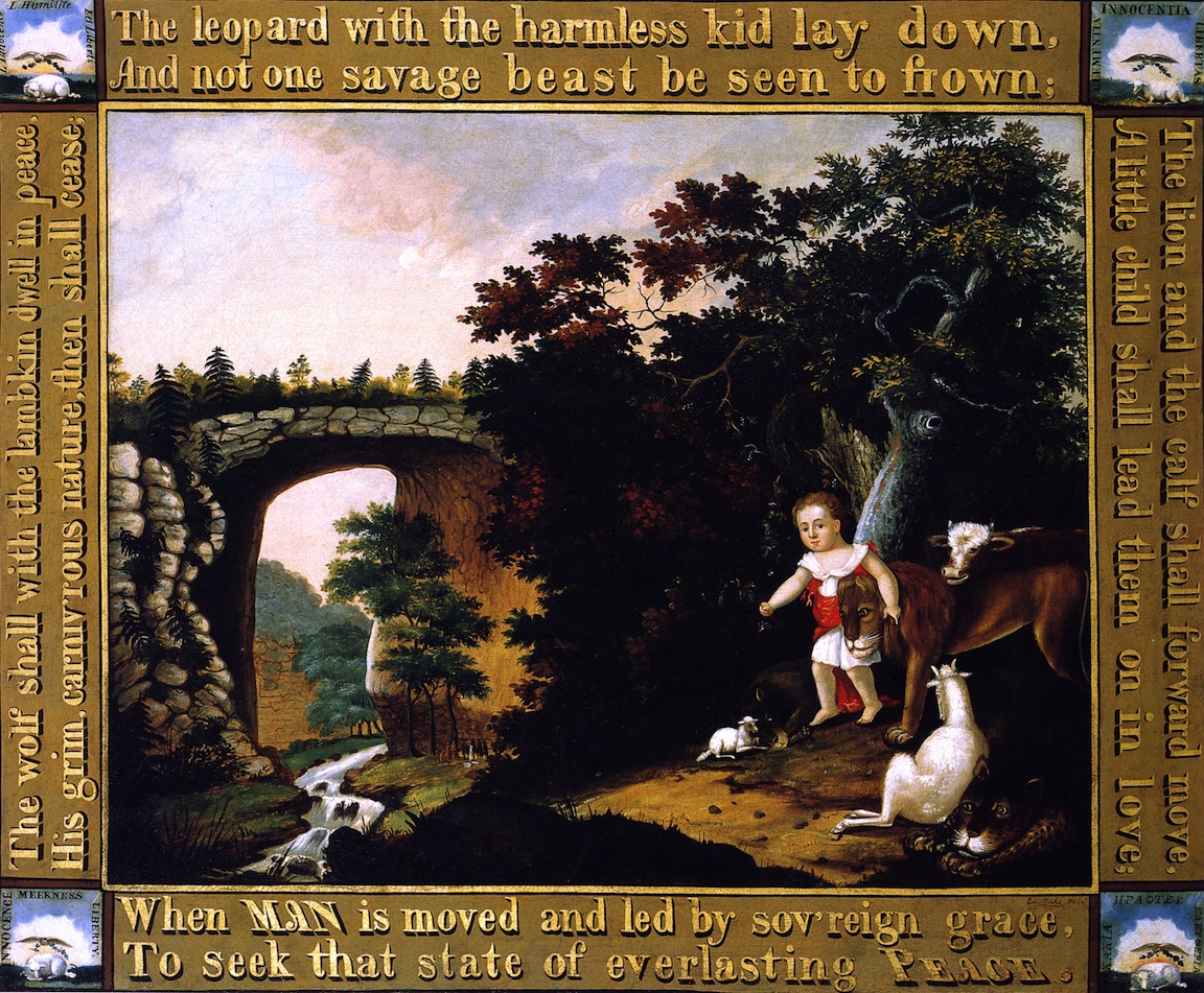 Peaceable Kingdom (1825) - Edward Hicks Tablo