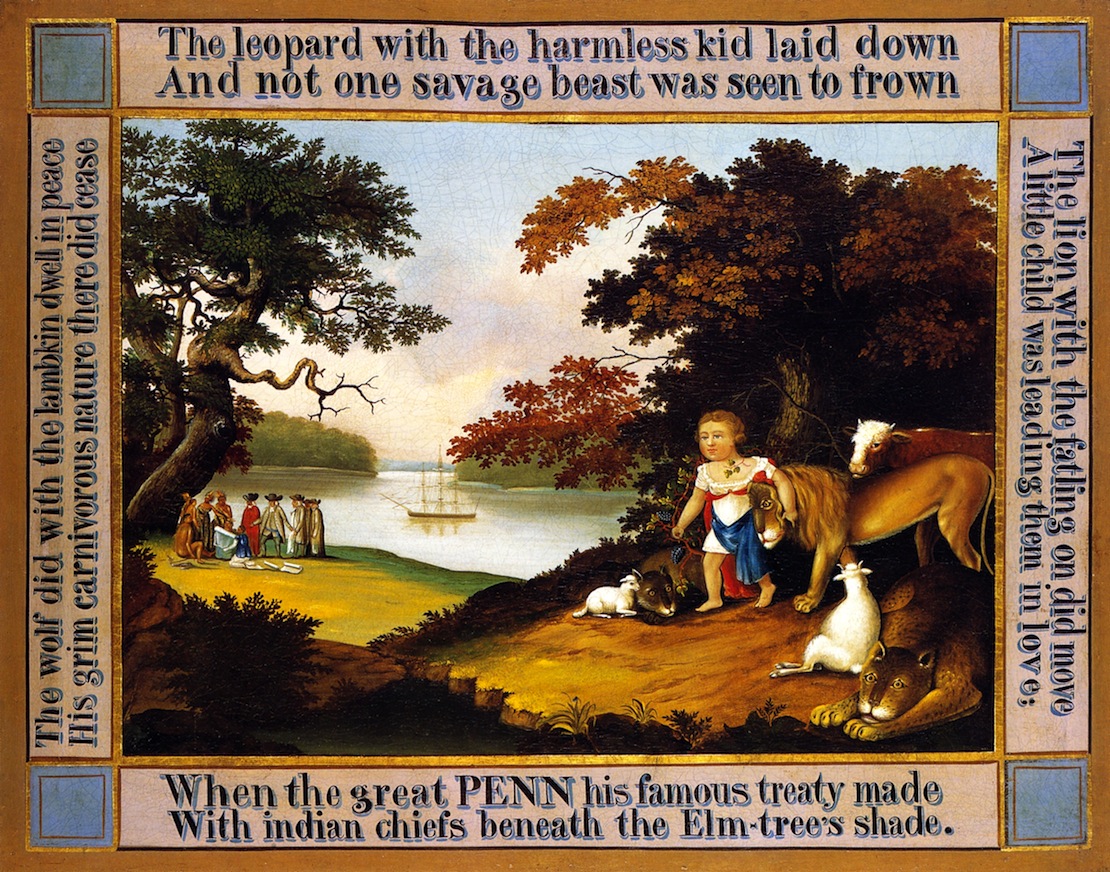 Peaceable Kingdom (1826) - Edward Hicks Tablo