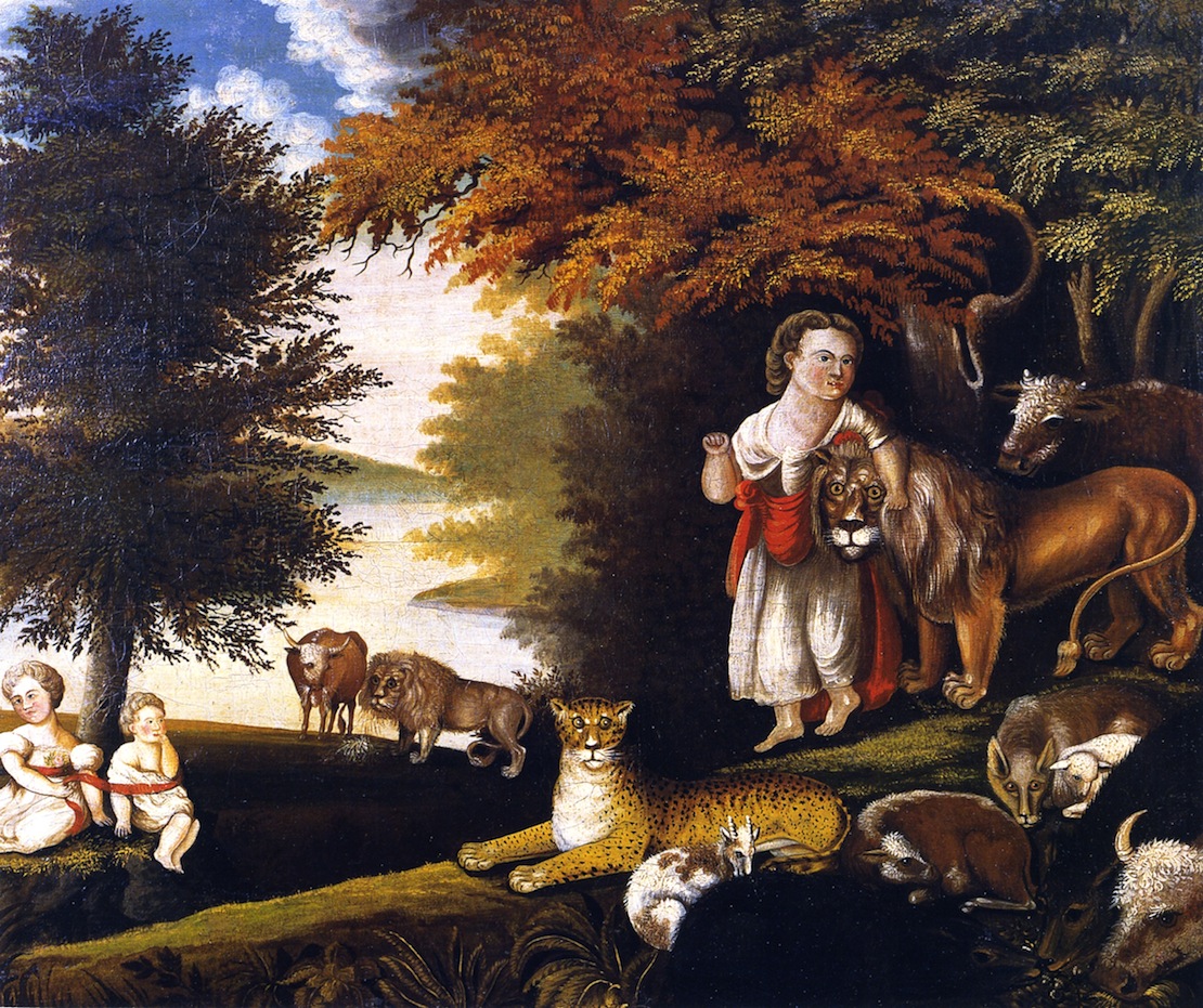 Peaceable Kingdom (1831) - Edward Hicks Tablo