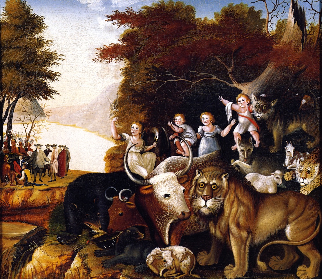 Peaceable Kingdom (1840) - Edward Hicks Tablo